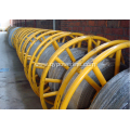 Anti twisting braided steel wire rope